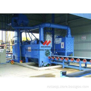Welding / Steel Plate Shot Blasting Machine For Cleaning An